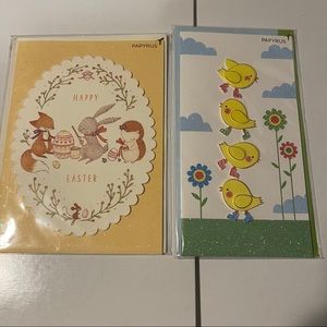 Set of two kids Easter cards